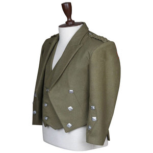 Chaqueta Kilt Prince Charlie con Chaleco - Abrigo Tradicional de Lana 100% para Hombre, Alta Calidad - Product Image 4