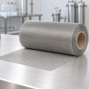 [APEC] Rollo de Malla de Acero Inoxidable Industrial para Separación de Materiales y Cribado en Líneas de Producción Industriales - Product Image 1