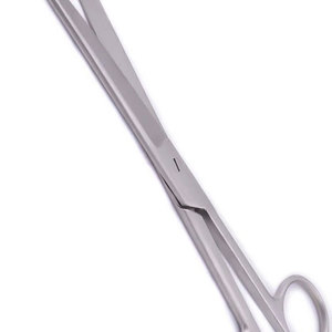 Ciseaux à pansements de précision chirurgicaux en acier inoxydable avec embout de sécurité pour le retrait précis des pansements - Product Image 3