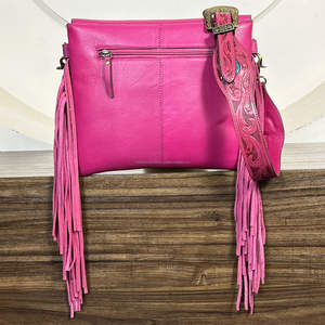 Bolso Bandolera de Cuero Genuino Hecho a Mano con Flecos para Mujer, Diseño 2026, Gran Capacidad, Alta Calidad, Versátil, Bolso de Trabajo Grande - Product Image 5