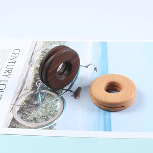 Clips de scellage en bois en forme de beignet, design personnalisé, très demandés, pour usage domestique et hôtelier - Product Image 4