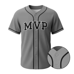 Maillot de baseball professionnel pour hommes, personnalisable, uniforme d'équipe durable, vêtements de sport respirants, confortable pour un usage quotidien - Product Image 5