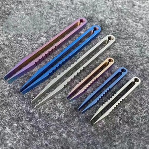 แหนบผ่าตัดทางทันตกรรมไทเทเนียม ด้ามจับหกเหลี่ยม สีเงิน เครื่องมือคลาส 1 แหนบโลหะผสมไทเทเนียม ชุดอุปกรณ์ความแม่นยำสูง - Product Image 6