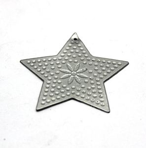 Star Shape <b>Silicone</b> Coaster <b>Mat</b> Non-Slip Modern Table Decoration Accessory Black Decoration Accessory Coaster Eco-Friendly Decor - Product Image 2