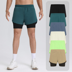 Pantalones Cortos Deportivos de Secado Rápido, Transpirables, Tres Cuartos, para Correr Maratones, con Bolsillos para Teléfono Móvil - Product Image 2
