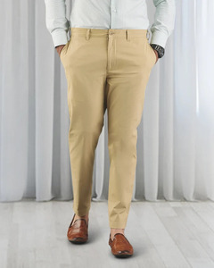 Pantalones Chinos Casuales de Negocios para Hombre, Pantalones de Traje Rectos, Ropa Transpirable de Moda, Venta Directa de Fábrica, Exportación BD, Venta al Por Mayor OEM - Product Image 1