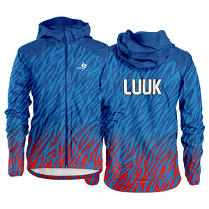 Chaqueta Cortavientos Impermeable Personalizada con Capucha para Primavera, Chaqueta Deportiva con Estampado Personalizado 100% Nailon, Sudadera Deportiva para Otoño - Product Image 3