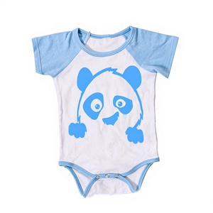 Organic Cotton Unisex Baby Romper Newborn Jumpsuit Knitted Bodysuit Onesie Custom Printed Wholesale OEM Tirupur Factory - Product Image 1