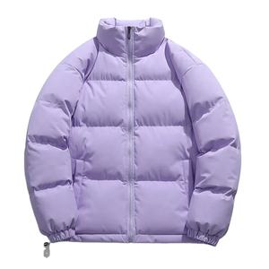 Chaquetas de Calle Acolchadas de Algodón para Hombre y Mujer, con Cuello Alto, Abrigos Cálidos con Cremallera, Gruesos para Uso en Interiores y Exteriores - Product Image 3