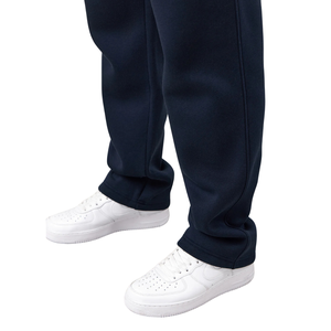 <b>Mens</b> Fleece Jogger Sweatpants Mid <b>Elastic</b> Gym Workout Running Fitness Training Casual Sports <b>Trousers</b> Soft Cotton Blend Colored - Product Image 3
