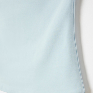 Wholesale Women's Sky <b>Blue</b> Bandeau <b>Top</b> Double Layer Stretch Polyester Spandex Strapless <b>Crop</b> <b>Top</b> - Product Image 5