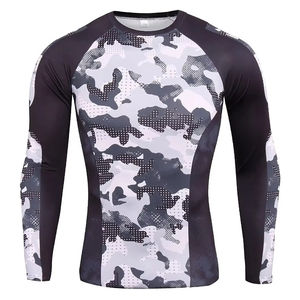 Customize Your Own Logo Sublimated Full Sleeve <b>Rash</b> <b>Guard</b> <b>MMA</b> <b>Rash</b> <b>Guard</b> BJJ <b>Rash</b> <b>Guard</b>, Compression - Product Image 3