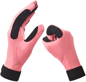 High Quality Custom Professional Equestrian Horse Riding Gloves Comfortable Anti-Slip Wholesale Leather Gloves For Sale - Product Image 6