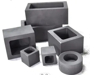Muzi Manufacturer Customized Factory Price High Purity Graphite Sagger Crucible Mold Graphite Box with Lid