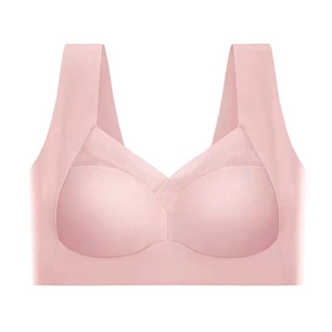 Sujetador deportivo sin costuras con logo personalizado, copa profunda, soporte para el busto, moldeador de espalda y cuerpo, sujetador personalizado para mujer - Product Image 3
