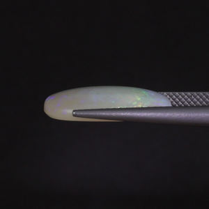 Wholesale <b>White</b> Natural Opal Loose Gemstone 5.17 Carat <b>Cushion</b> Cut 18x12mm IGI Certified Light Hand Cut Polished Jewelry Making - Product Image 2