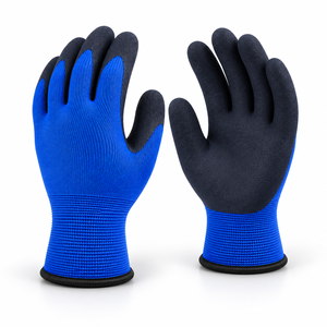 Lightweight Cotton Latex Coated <b>Gloves</b> Soft Fabric Reliable Grip <b>Silicone</b>-free Powder-free for Gardening Assembly Everyday Use - Product Image 3