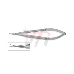 Ciseaux incurvés micro manche rond 15cm 18cm 12mm lame Instruments de chirurgie plastique - Product Image 1