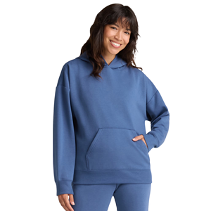 Sweat-shirt à capuche décontracté surdimensionné de haute qualité, avec logo personnalisé sur le devant, en coton tricoté, coupe ample, doublé, pour l'hiver et l'automne, couleur unie - Product Image 5