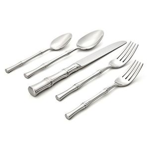 Ensemble de couverts créatifs en acier inoxydable doré, finition miroir, pour la maison, l'hôtel, le restaurant, les mariages et les fêtes - Product Image 6