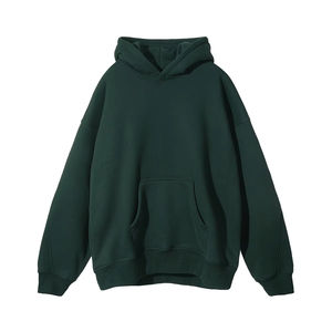 Sweat à capuche basique en coton mélangé unisexe, molleton épais 420 GSM, streetwear personnalisé pour l'automne et l'hiver, chaud et confortable - Product Image 1