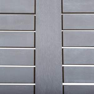 Mesa maciza de madera de acacia para patio 31,5 \ "x31.5 \" x29.1 \ "Mesas grises para exteriores - Product Image 4