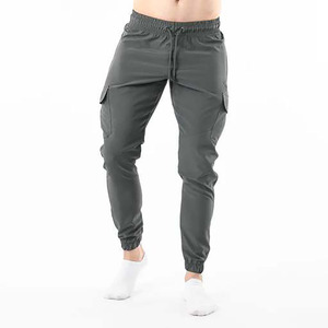 Pantalones Cargo de Lona Transpirables y Ecológicos al por Mayor para Mujer, Pantalones Anchos de Cintura Media con Bolsillos, 100% Algodón - Product Image 3