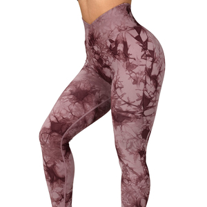 Premium Quality Womens High Waist <b>Seamless</b> <b>Leggings</b> Custom Logo Fitness Yoga Pants - Product Image 2