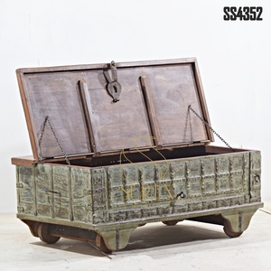 Indian Designer Handcrafted Latest Design Unique Style Commercial Storage Living Room Designer Storage <b>Trunk</b> - Product Image 2