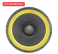 Altavoz de graves medios Sweton de 12 pulgadas y 1000W con control de potencia, 12 PT 500 MB GOLD, de aluminio fundido, para sistemas Line Array, DJ, PA, Bass Reflex, XLR