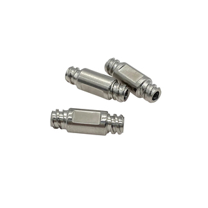 Juego de 3 Conectores para Jeringas, Herramientas de Liposucción de Acero Inoxidable, Adaptador Luer Lock, Instrumentos Quirúrgicos con Certificación CE e ISO - Product Image 2
