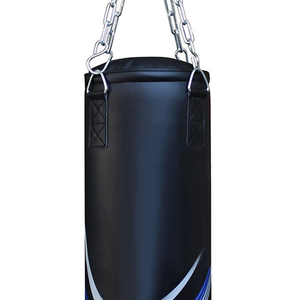 Sac de frappe de haute qualité 2026 en cuir véritable, lourd et rembourré, pour l'entraînement de boxe et de MMA – Meilleures ventes - Product Image 2
