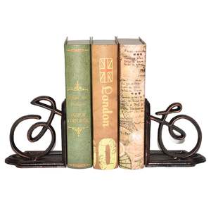OEM Manufacturer Designer Iron Bookends With Unique Silhouette For Luxury Interior Styling And <b>Book</b> Collection Display - Product Image 5