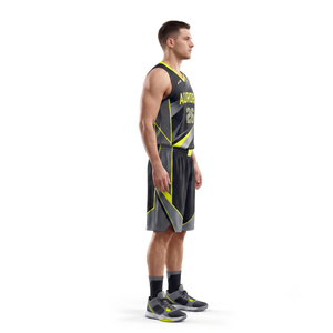 Último Modelo de Camiseta de Baloncesto Sublimada Personalizada de Alta Calidad, Manga Corta, Verano, 100% Poliéster, Secado Rápido, Tallas Grandes - Product Image 2