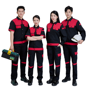 Conjunto de ropa de trabajo de buena calidad para trabajadores de fábrica, ropa de trabajo personalizada, pantalones de trabajo para hombres de fábrica, chaleco de seguridad reflectante OEM/ODM - Product Image 2