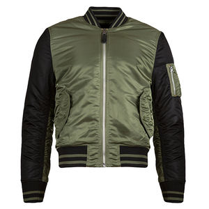 Chaqueta de Invierno Personalizada de Alta Calidad para Hombre, Diseño Moderno, Resistente al Viento, con Decoración de Botones y Tela de Cuero - Product Image 1