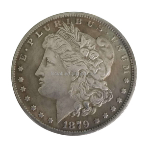 Moneta Morgan (1878~1904 <span class=keywords><strong>e</strong></span> Versione <span class=keywords><strong>P</strong></span> 1921) 28 Pezzi, Moneta Antica Placcata Argento, Replica Vintage da 1 Dollaro USA - Product Image 1