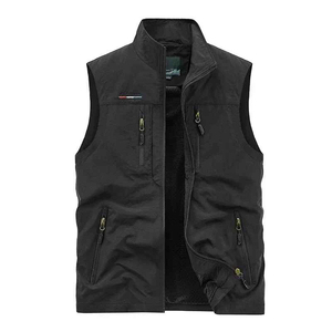 Chaleco Acolchado Sin Mangas de Primera Calidad, Unisex, Grueso, para Invierno, con Bordado Personalizado, Marca Privada - Product Image 2