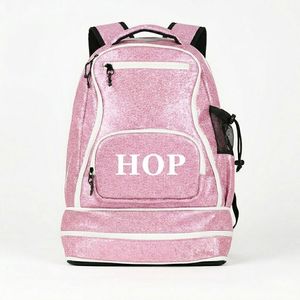 Mochila Personalizada de Animadoras con Brillantina y Pedrería, Bolsa de Baile para Niñas, Mochila Deportiva Escolar, Bolsa de Animadoras Personalizada - Product Image 3