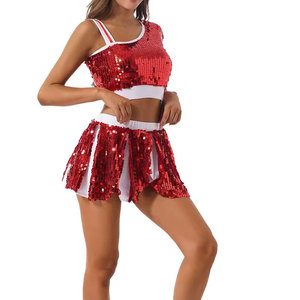 Uniformes de cheerleading sur mesure, vêtements d'entraînement, uniformes de cheerleading à manches courtes, uniformes de cheerleading pour jeunes - Product Image 4
