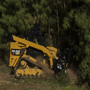 Trusted Cat Skid Steer Loader With <b>Mulcher</b> Designed For Long Lasting Commercial Performance Maximum Productivity - Product Image 6