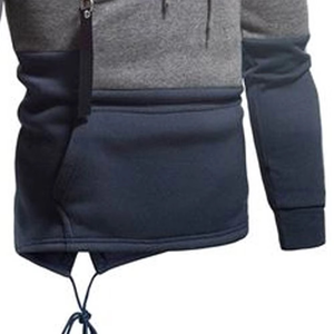 Survêtements sportifs 2-en-1 pour hommes, 100 % coton respirant, à capuche, personnalisables, les plus vendus en gros - Product Image 4