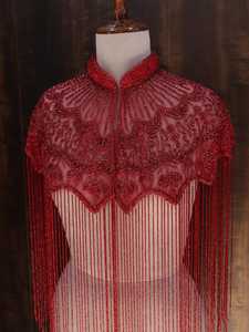 A9243 Venta al por Mayor de Tops Sexys para Mujer Hechos a Mano con Cuentas y Borlas, Tops de Verano Sexys para Damas - Product Image 5