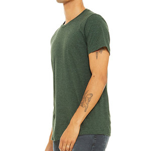 Custom <b>Screen</b> Printed Premium Soft 100% Cotton Crew Neck Short Sleeve Quick Dry & Breathable T-Shirt for Men - Product Image 4