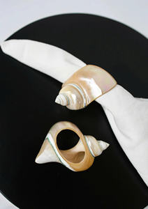 Anillo para Servilletas de Concha Natural para una Decoración de Mesa Sofisticada de Estilo Costero, Comedor de Resort y Decoración para Ocasiones Especiales - Product Image 5