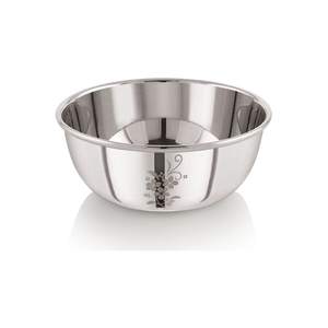 Tazón de Cena Vati de Acero Inoxidable de Calibre 5 y 22, Grabado Láser, 150 ml, Tazón para Servir Katori, Calidad Duradera - Product Image 1