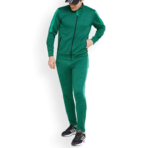 Conjunto de Sudadera con Capucha y Pantalones de Chándal para Hombre al por Mayor, de 2 Piezas con Cremallera, de Forro Polar Técnico para Correr, Chaqueta con Logotipo Personalizado, 100% Poliéster Transpirable - Product Image 5