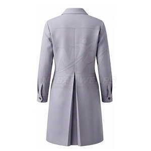 Blouse de Travail Médicale Professionnelle avec Fermeture à Boutons-Pression, Multiples Poches Utilitaires, Manches Longues, Confort Optimal - Product Image 4