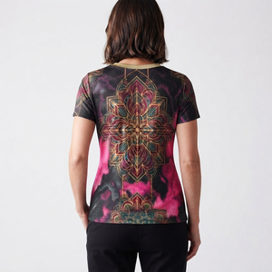 Camisetas de Entrenamiento de Tela Cálida, Excelente Calidad, Ropa Deportiva para Exteriores, Transpirable y Agradable al Tacto para Mujer - Product Image 2