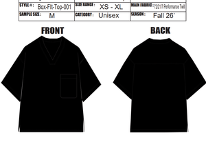Haut de blouse médicale unisexe personnalisé de haute qualité, coupe ample, manches courtes, col ras du cou, en sergé respirant et extensible, pour usage hospitalier - Product Image 2